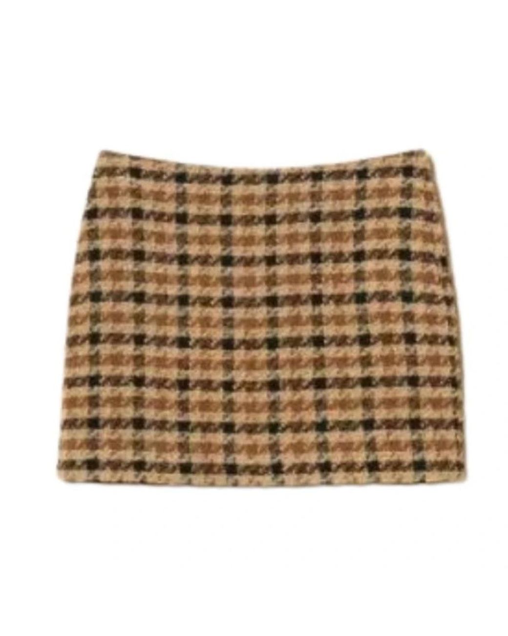 Twinset Natural Short Skirts