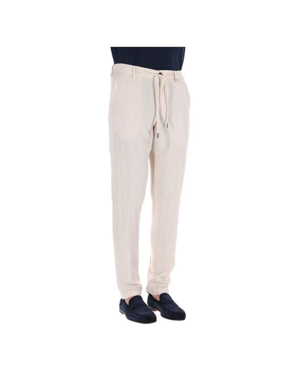 Myths Natural Slim-Fit Trousers for men