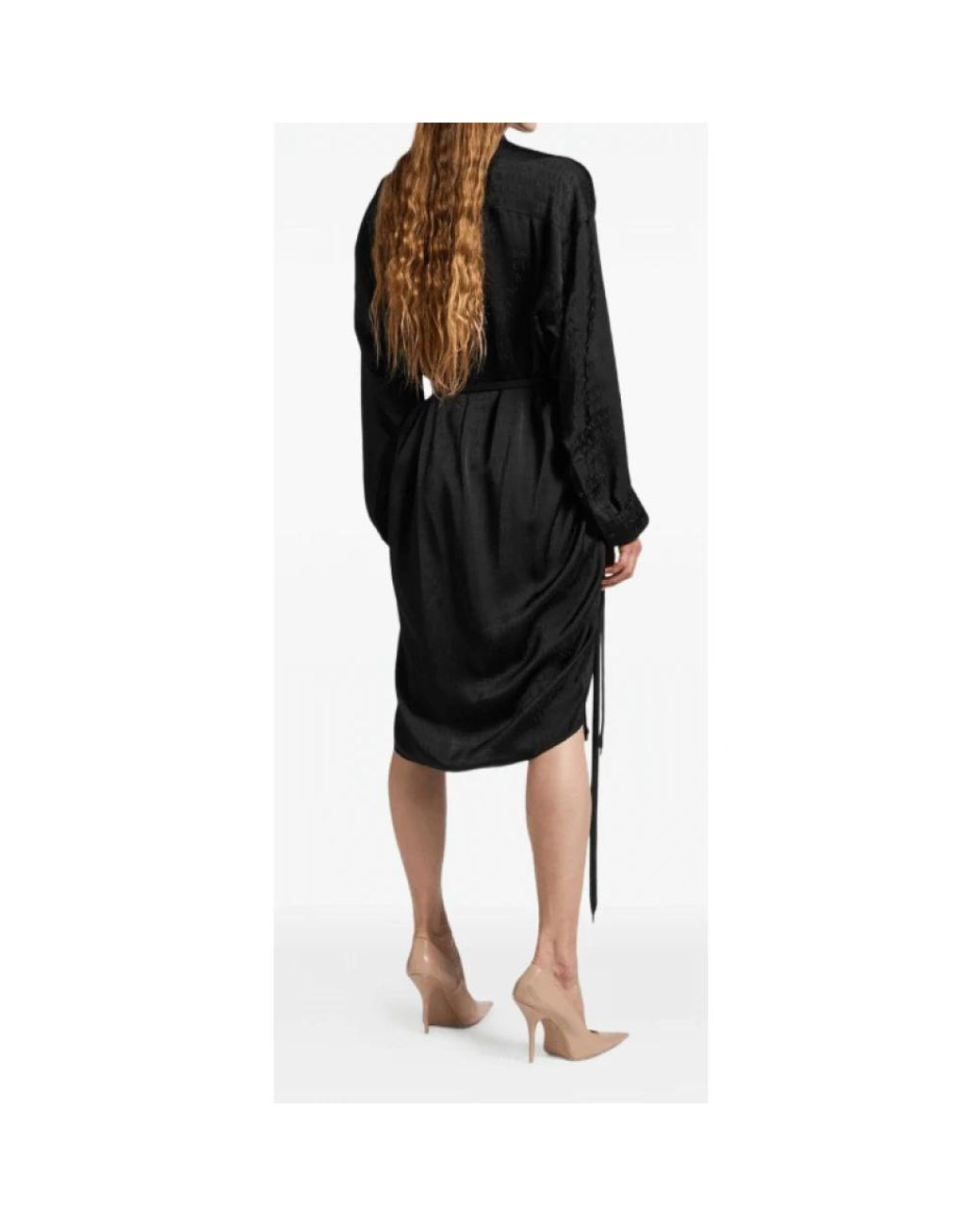 Balenciaga Blue Wrap Dresses