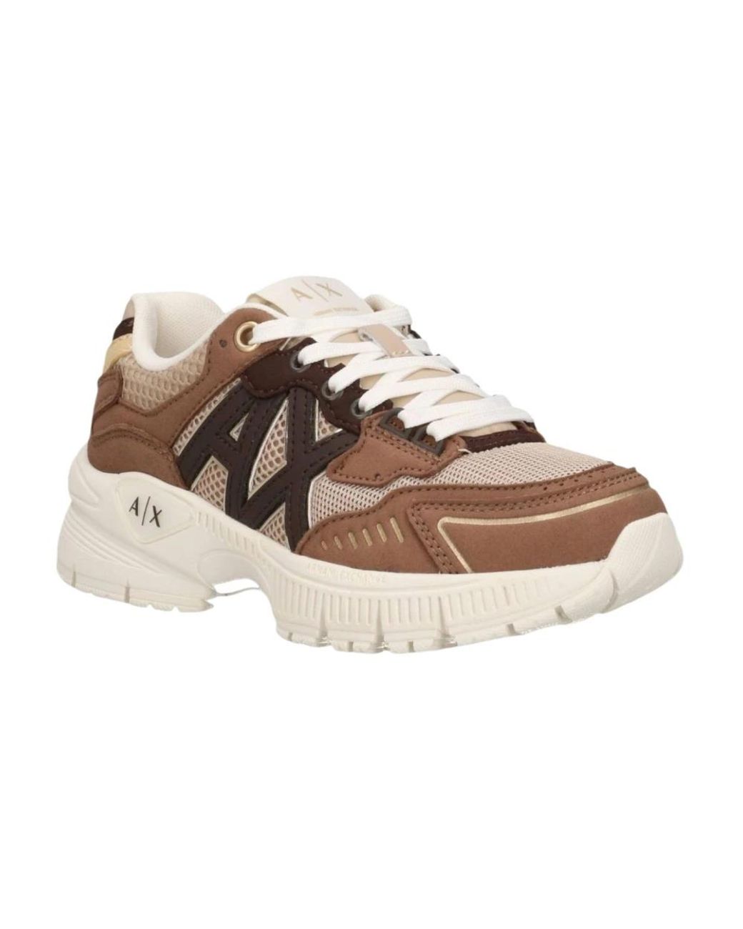 ARMANI EXCHANGE Brown Sneakers