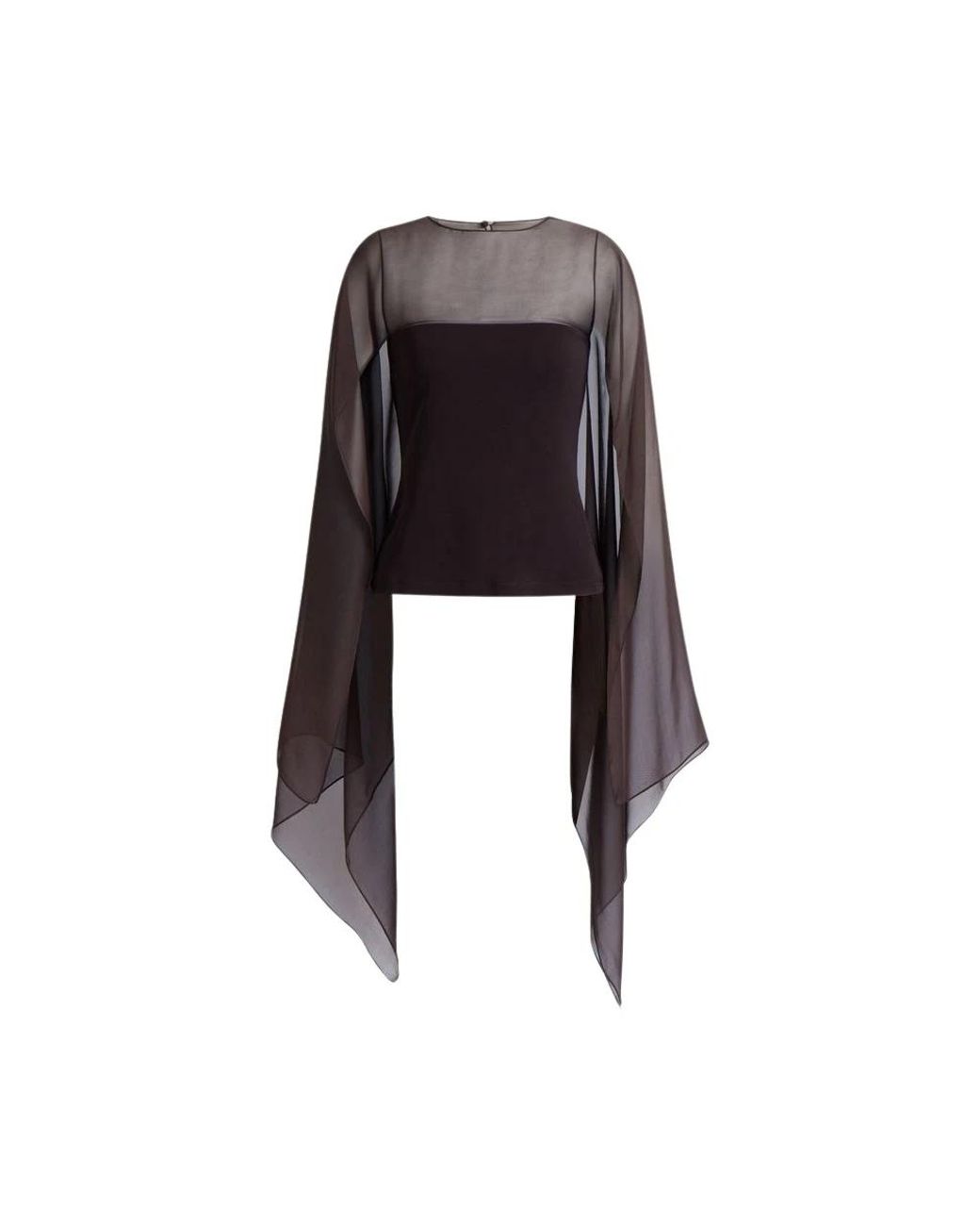 Alberta Ferretti Black Blouses
