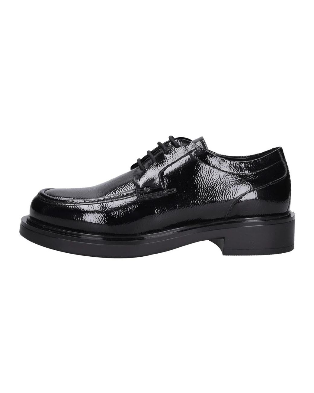 Emanuélle Vee Black Laced Shoes