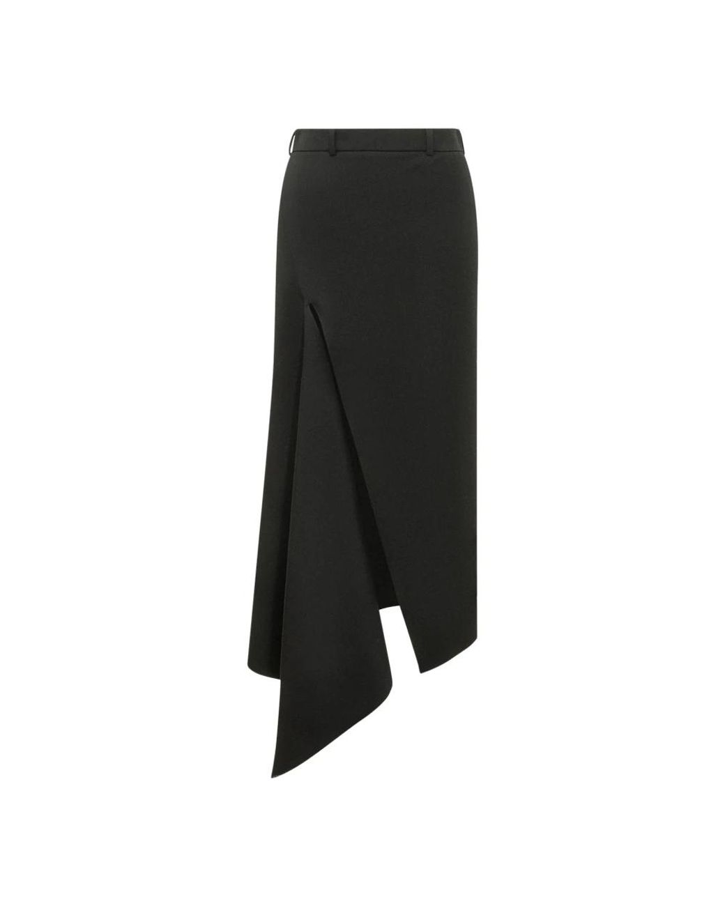 Givenchy Slashed Skirt in het Black