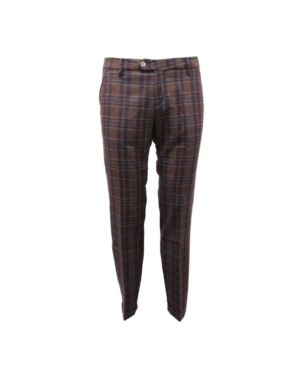 Michael Coal Gray Slim-Fit Trousers for men