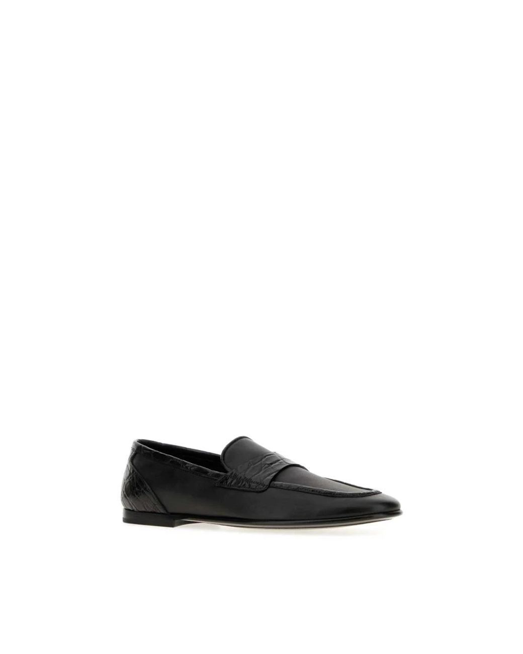 Dolce & Gabbana Black Loafers for men