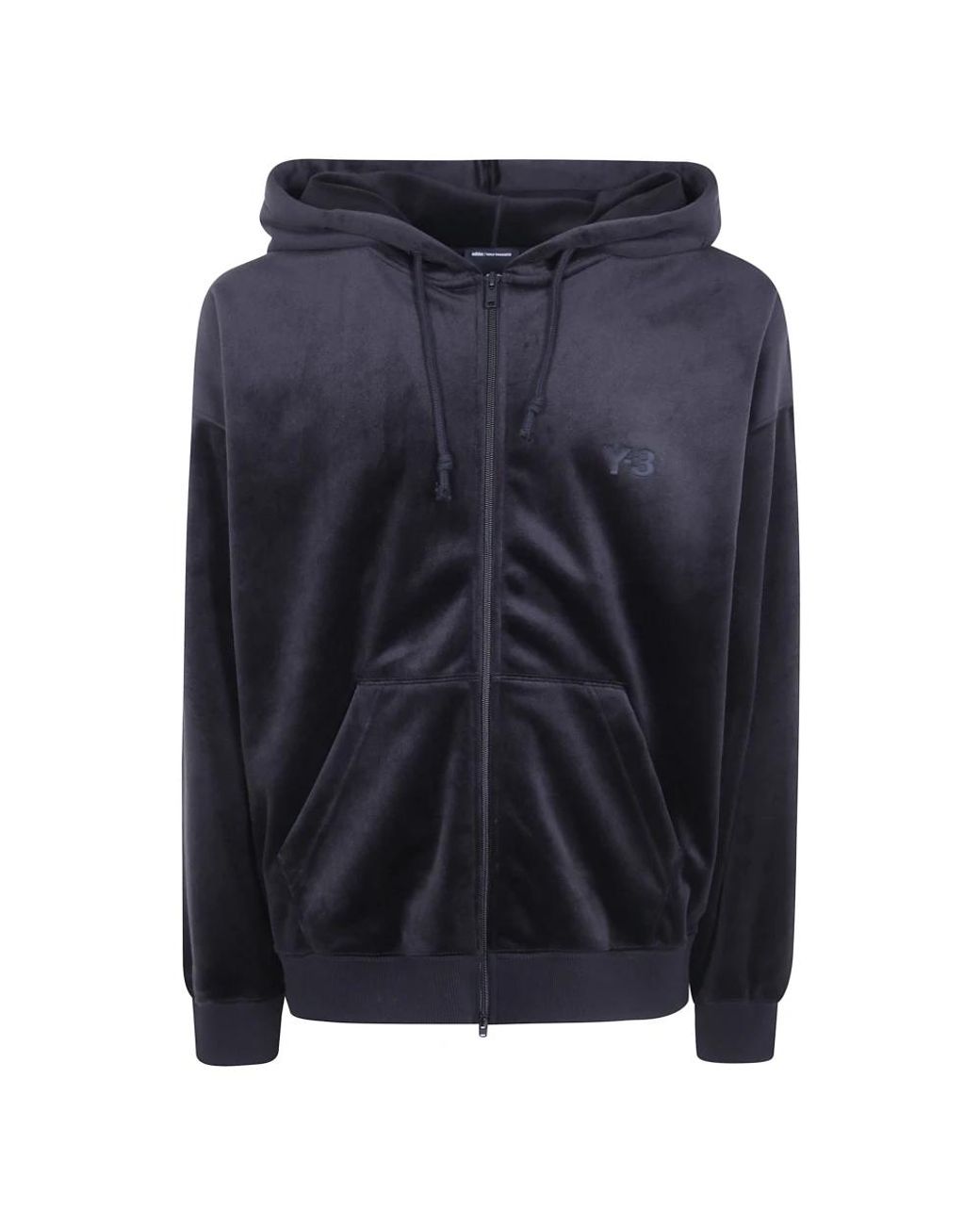 Y-3 Zip-Throughs in het Blue voor heren