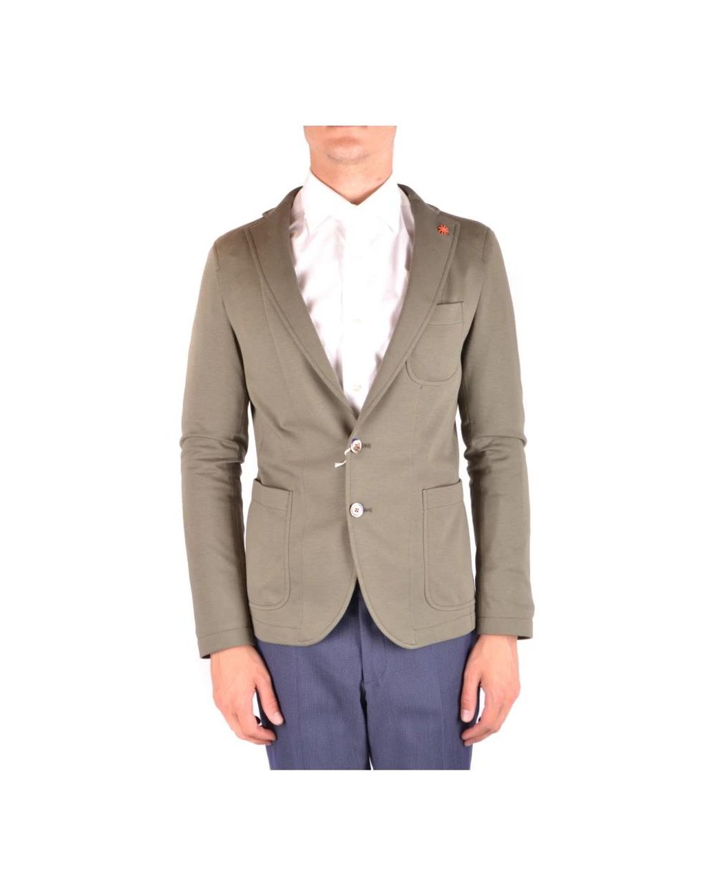 Manuel Ritz Green Blazers for men