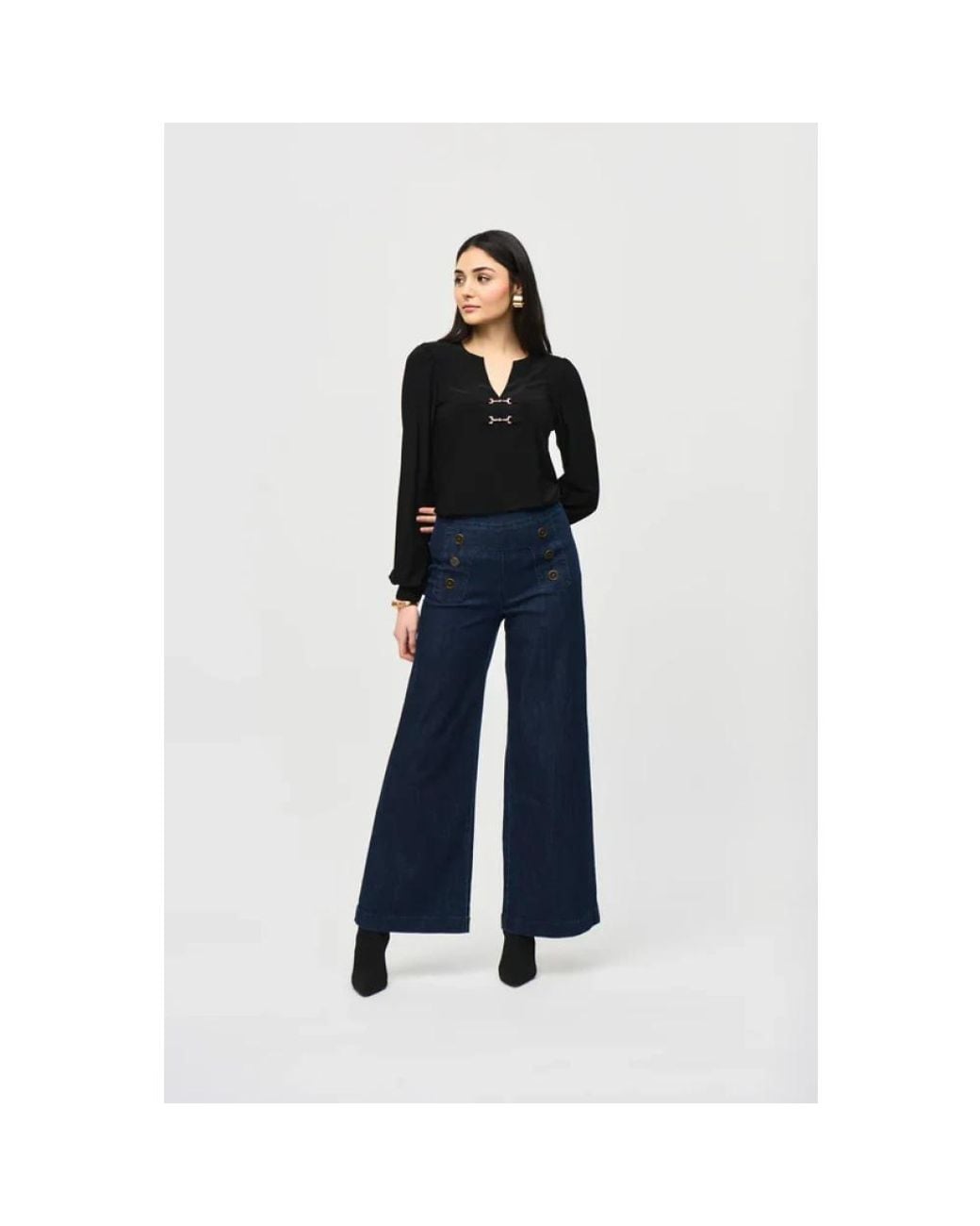 Joseph Ribkoff Black Blouses