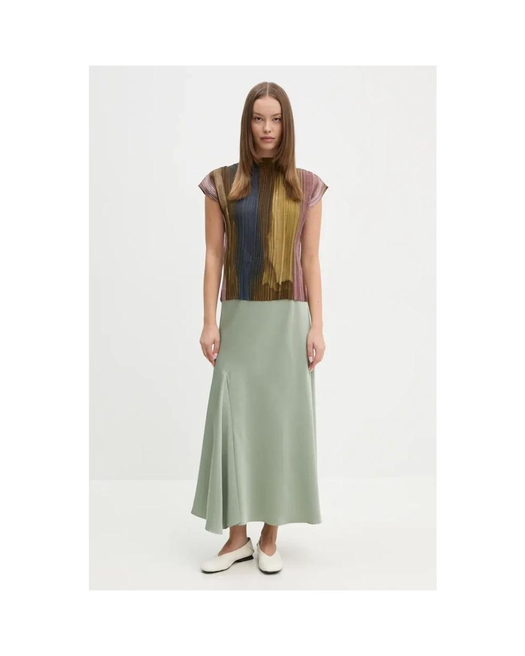 Maxi Skirts Sandro Ferrone en coloris Green