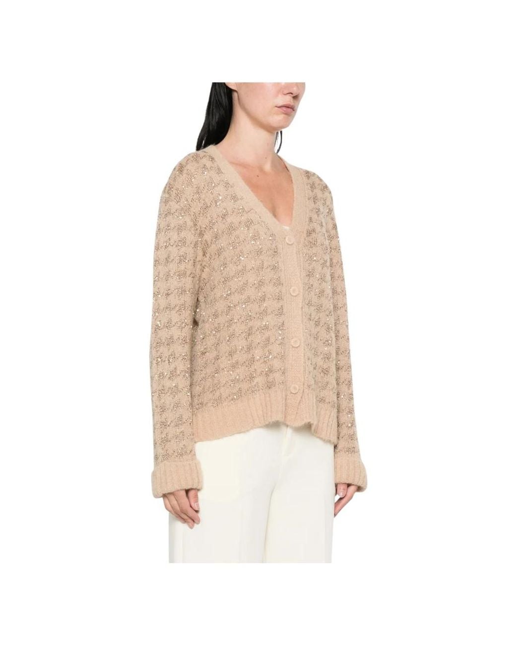 Cardigans Twinset de color Natural