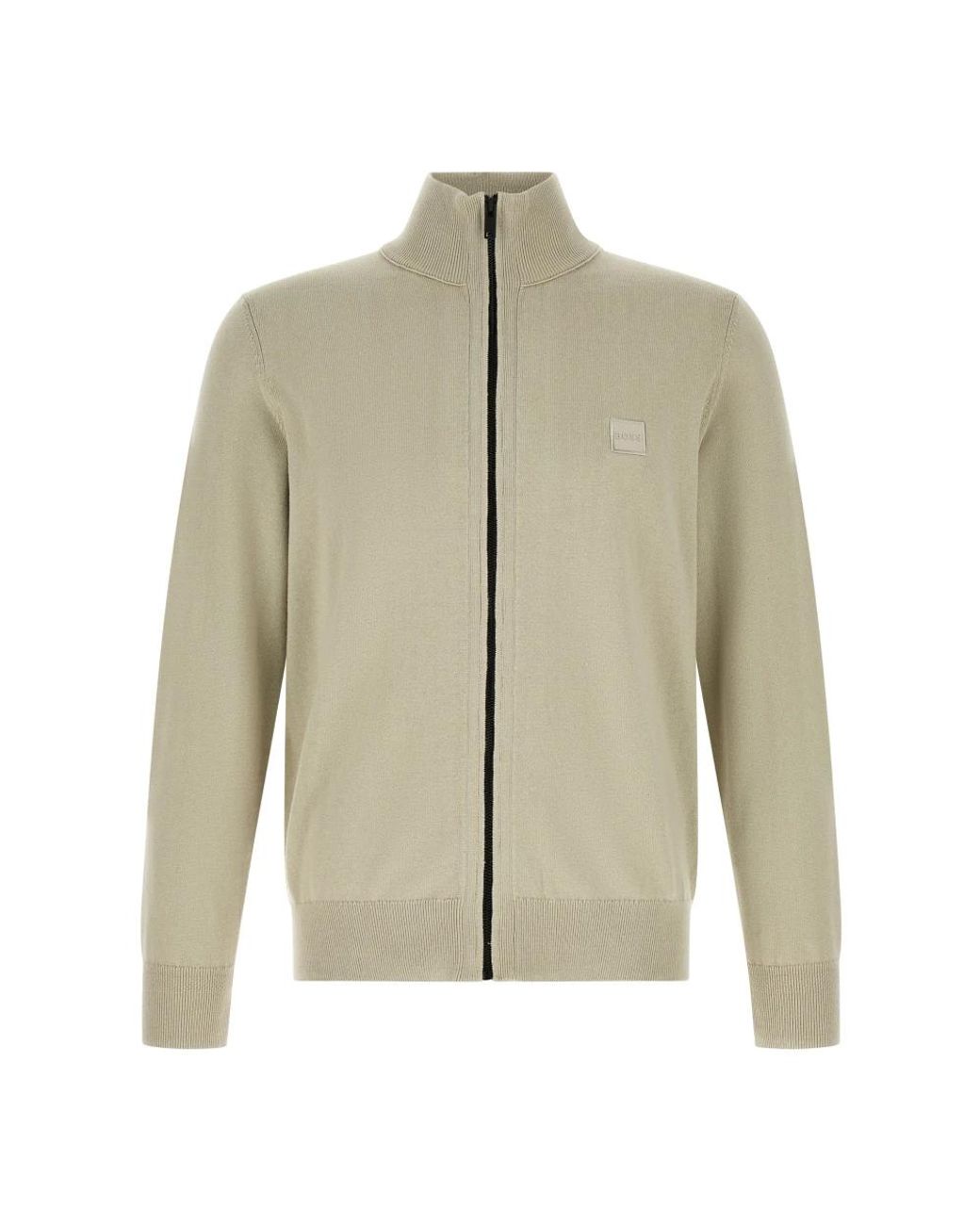 Boss Kanozip_S Cardigan in Green für Herren