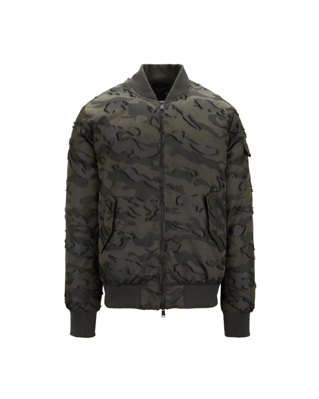 AFTER LABEL Gray Bomber Jackets for men