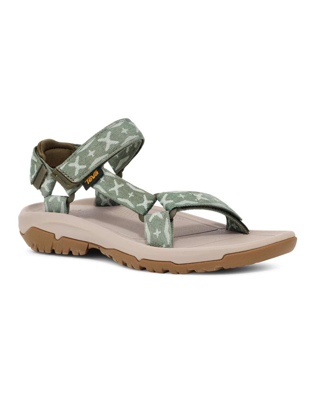 Flat Sandals Teva pour homme en coloris Green