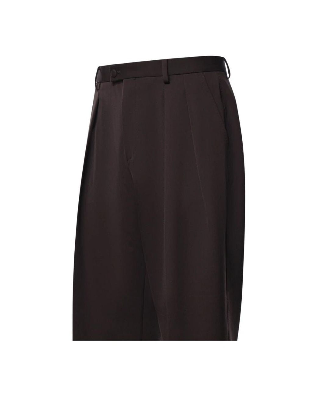 Dolce & Gabbana Black Suit Trousers for men