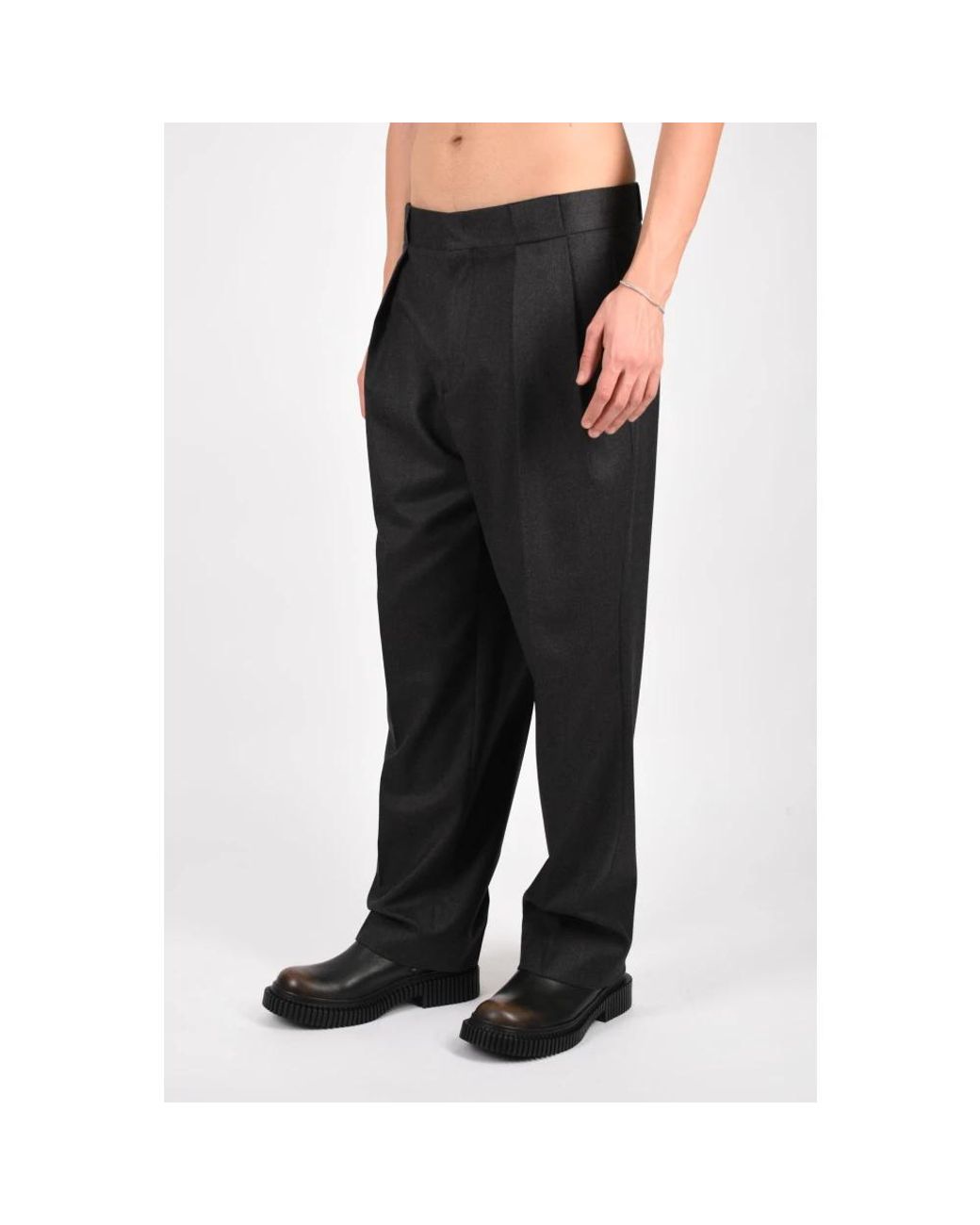 Suit Trousers BE ABLE de hombre de color Black