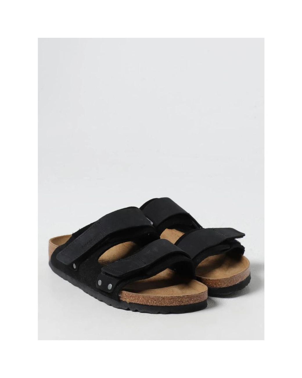 Birkenstock Black Sliders for men