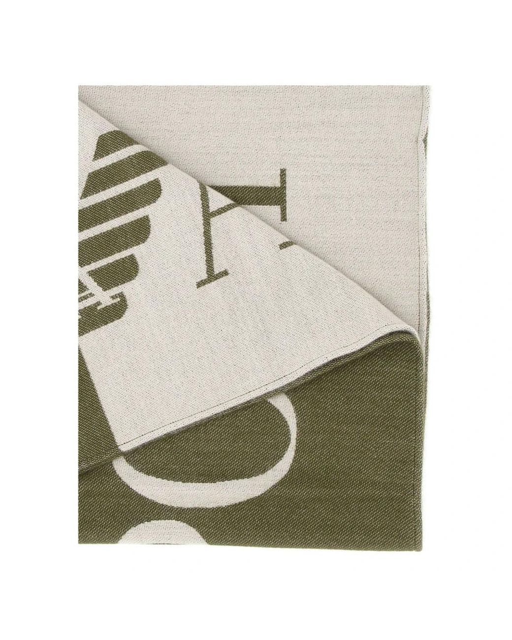 Emporio Armani White Winter Scarves for men