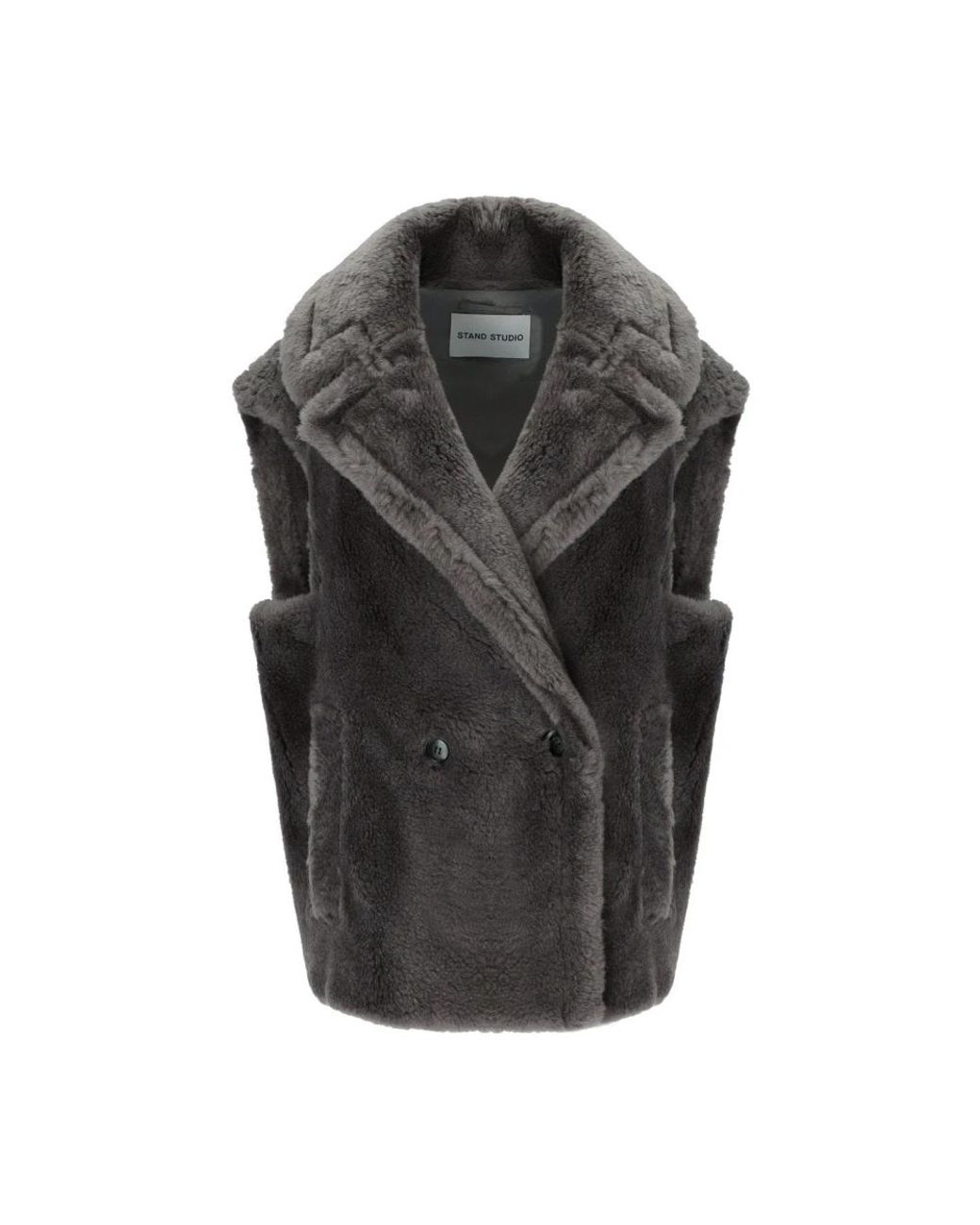 Stand Studio Clary Vest in het Black