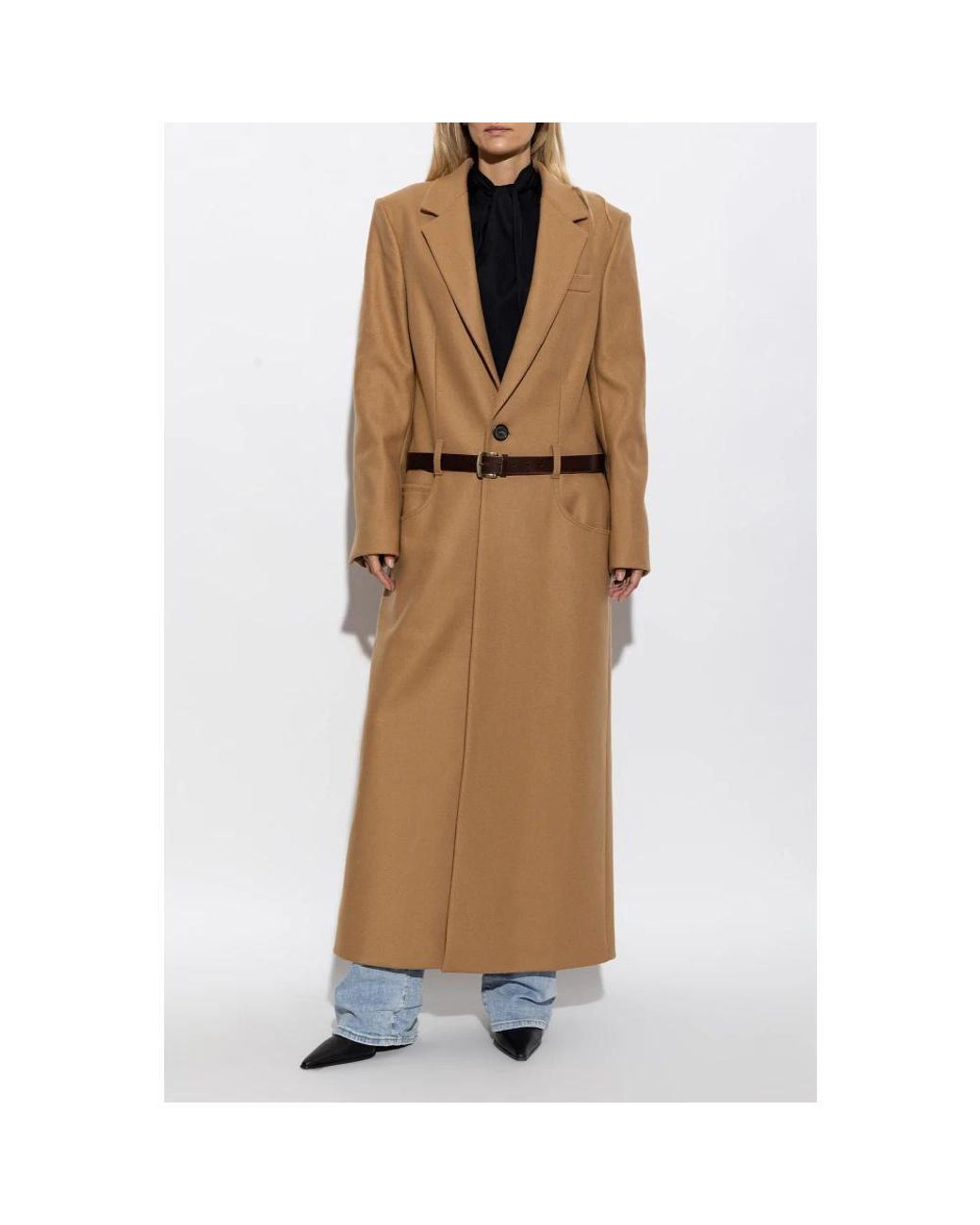 Single-Breasted Coats DSquared² de color Brown