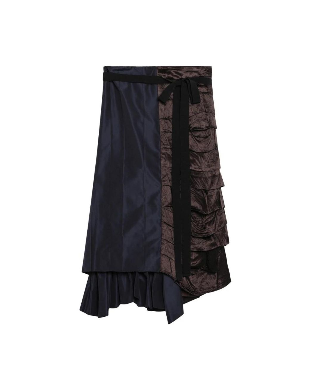 Prada Black Midi Skirts