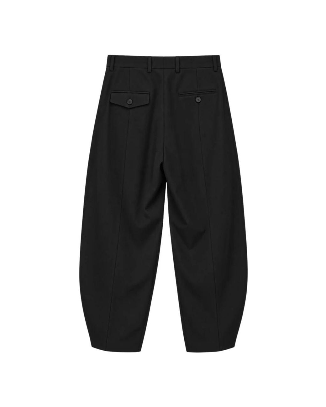 MARSĒM Black Wide Trousers
