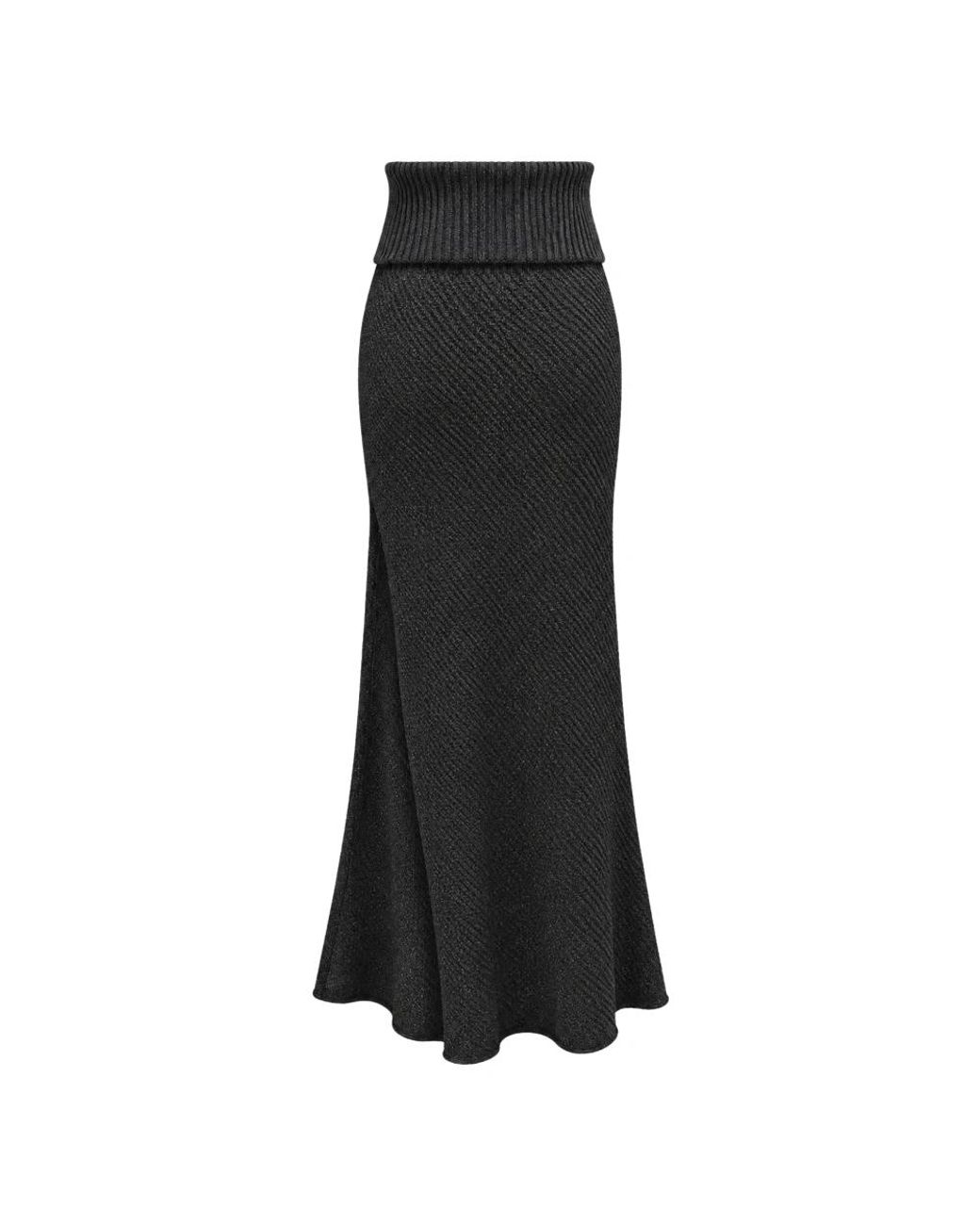 Akep Black Maxi Skirts