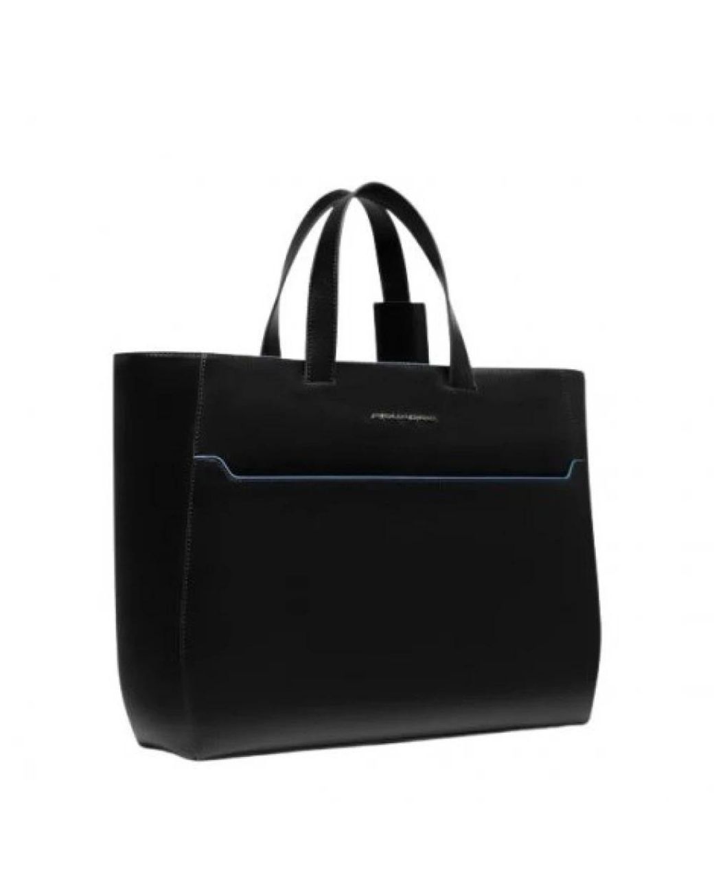 Piquadro Black Shopping Bags