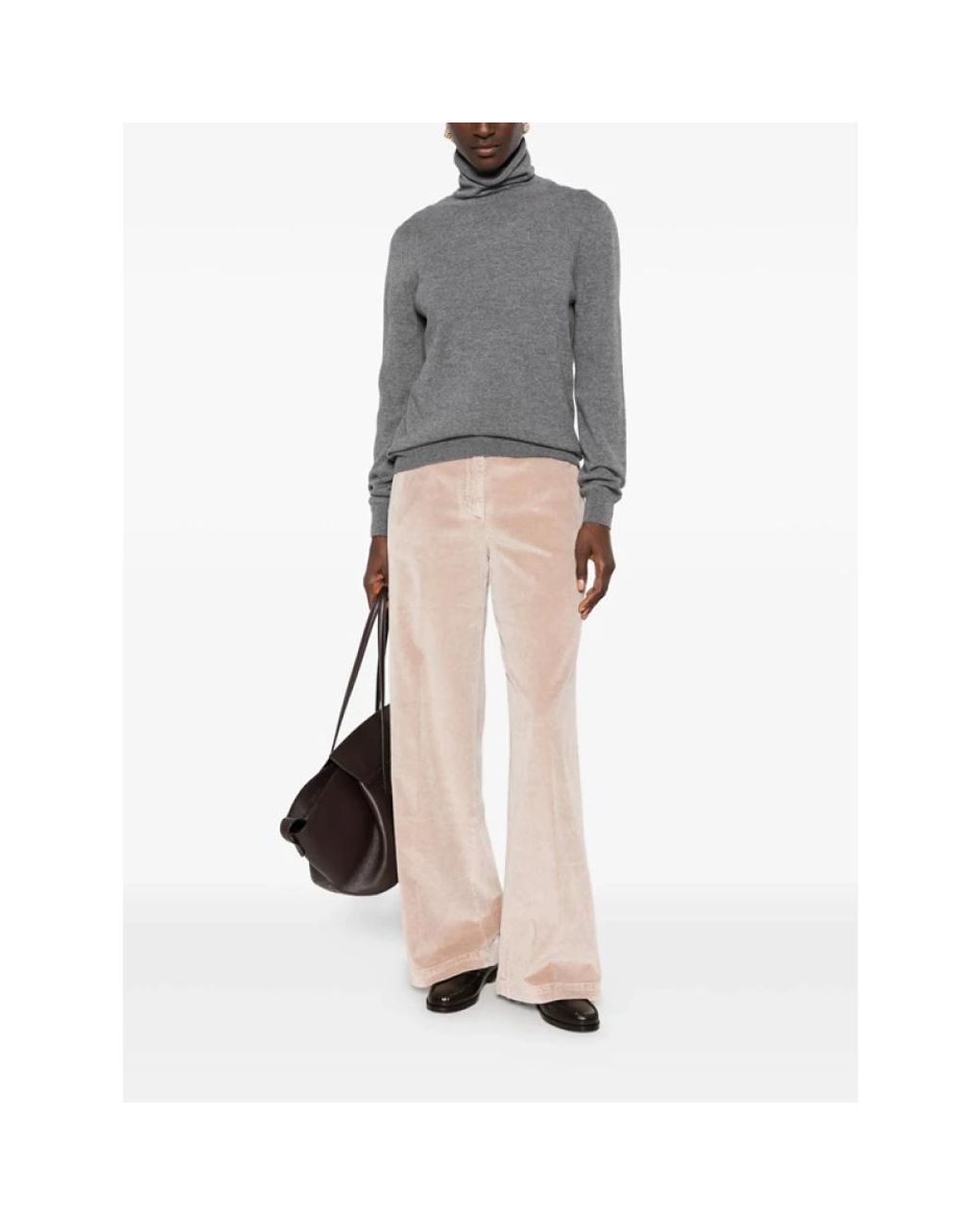 Peserico Gray Turtlenecks