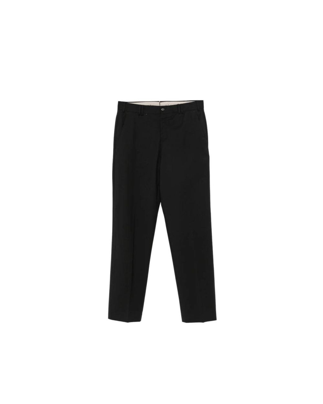 PT Torino Black Suit Trousers for men