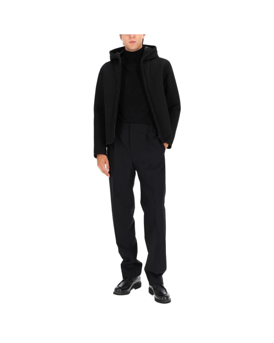 Light Jackets Herno de hombre de color Black