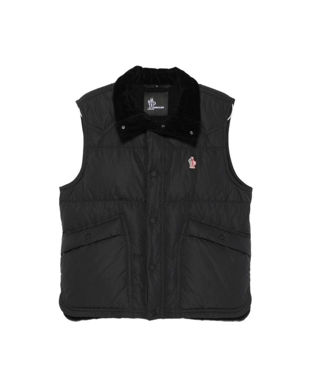 Moncler Evans Dons-Bodywarmer in het Black voor heren