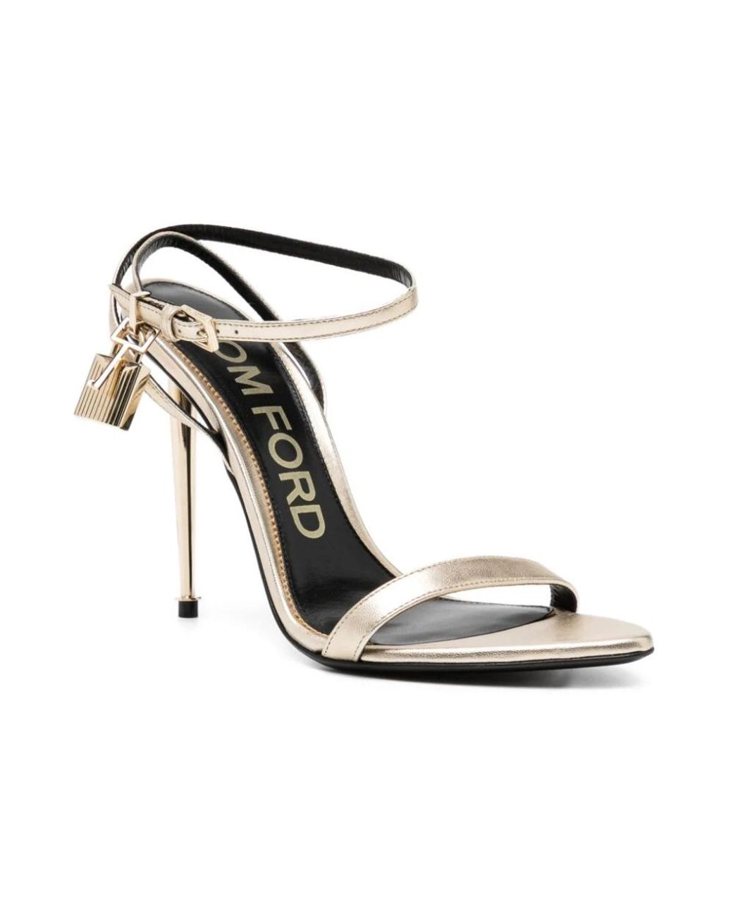 Tom Ford Metallic High Heel Sandals