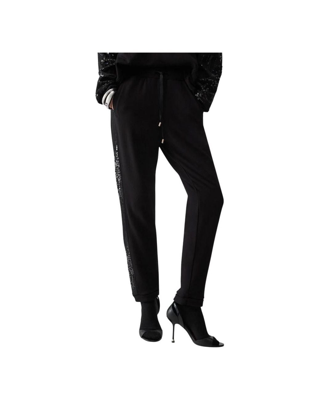 Liu Jo Black Sweatpants