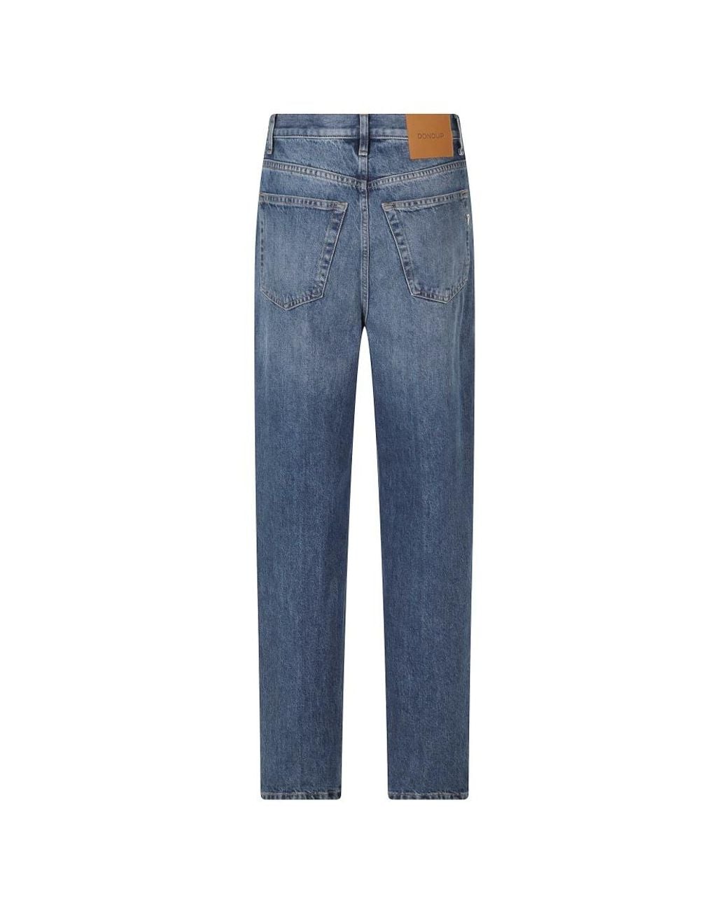 Dondup Blue Loose Fit Jeans