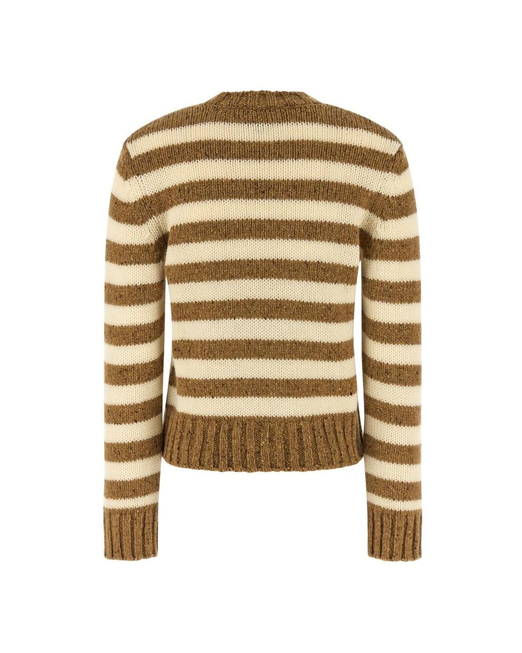 A.P.C. Brown Round-Neck Knitwear