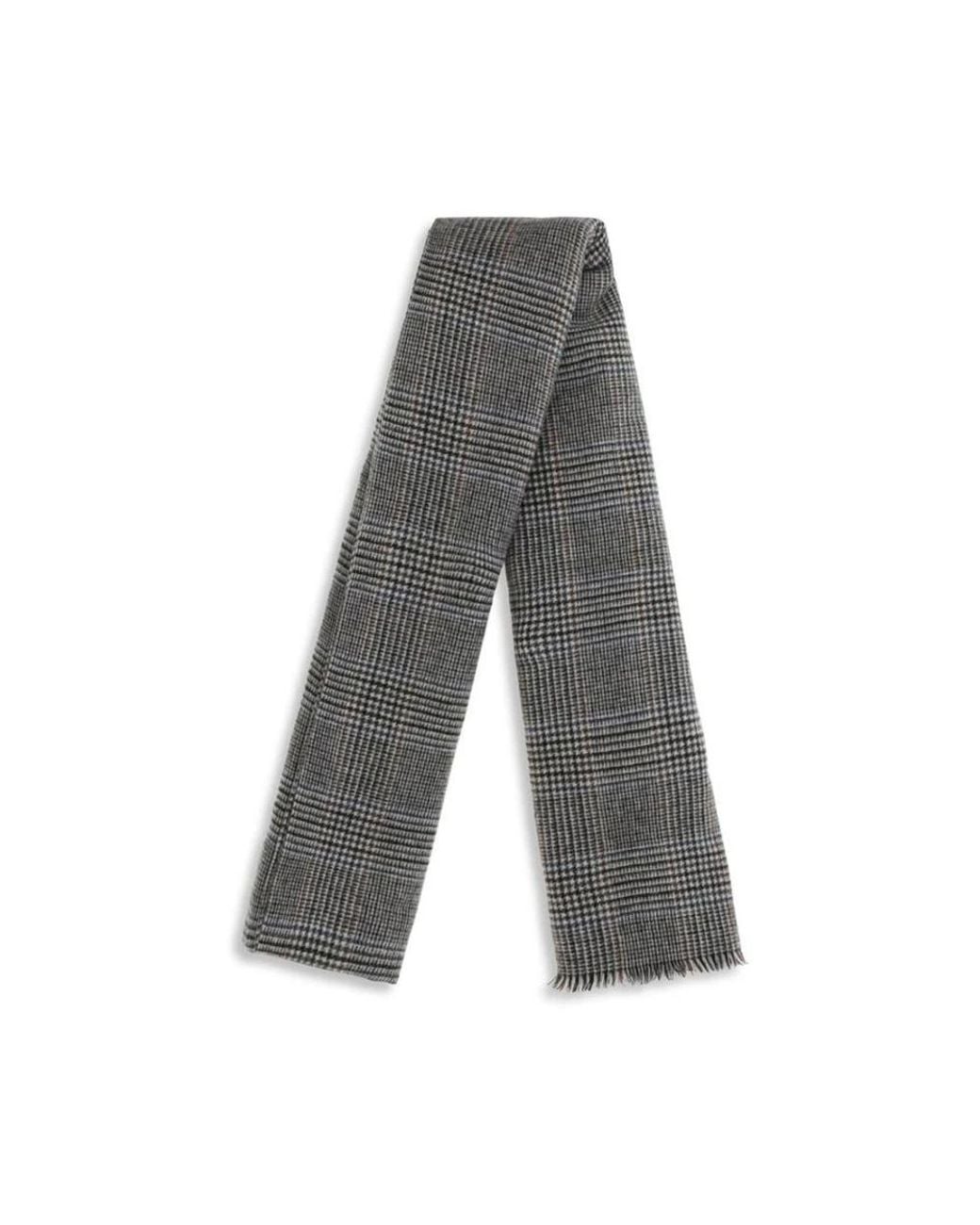 Brunello Cucinelli Gray Winter Scarves