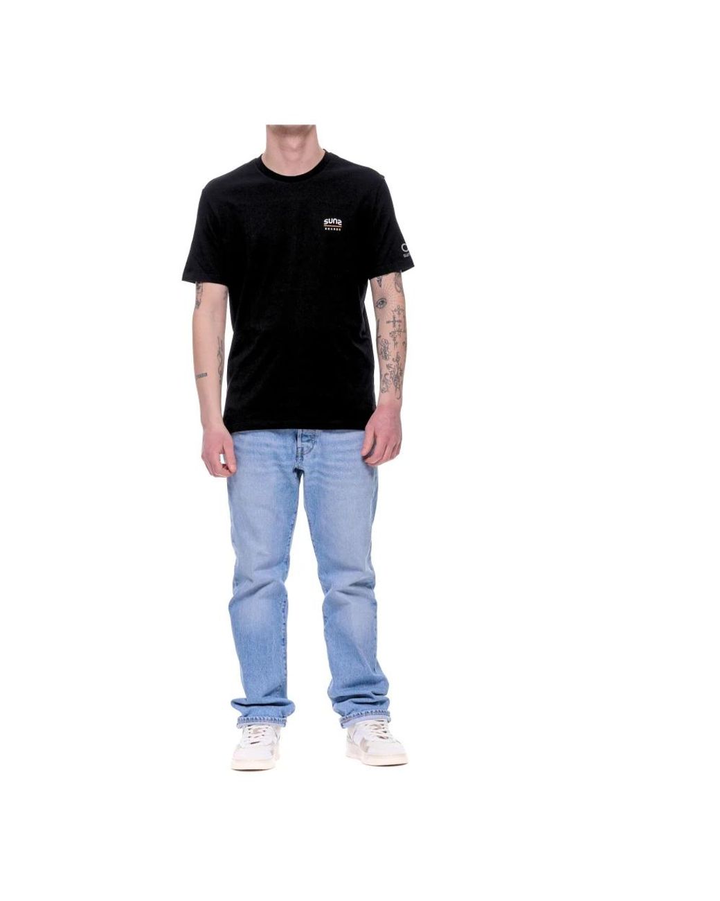 Suns Paolo Claim T-Shirt in Black für Herren