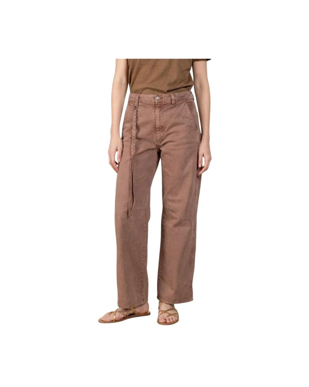 Mason's Pink Wide Jeans