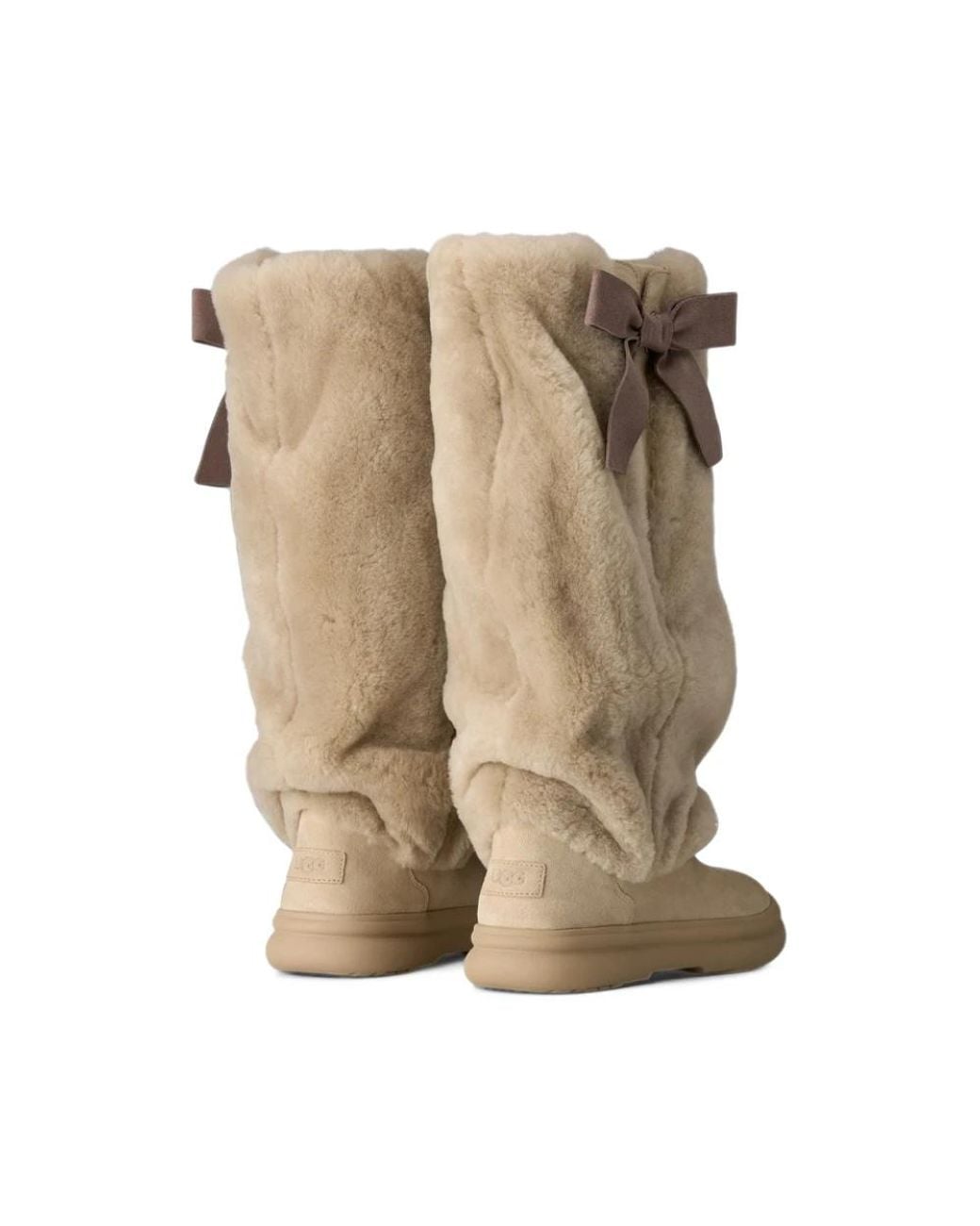 High Boots Ugg de color Natural