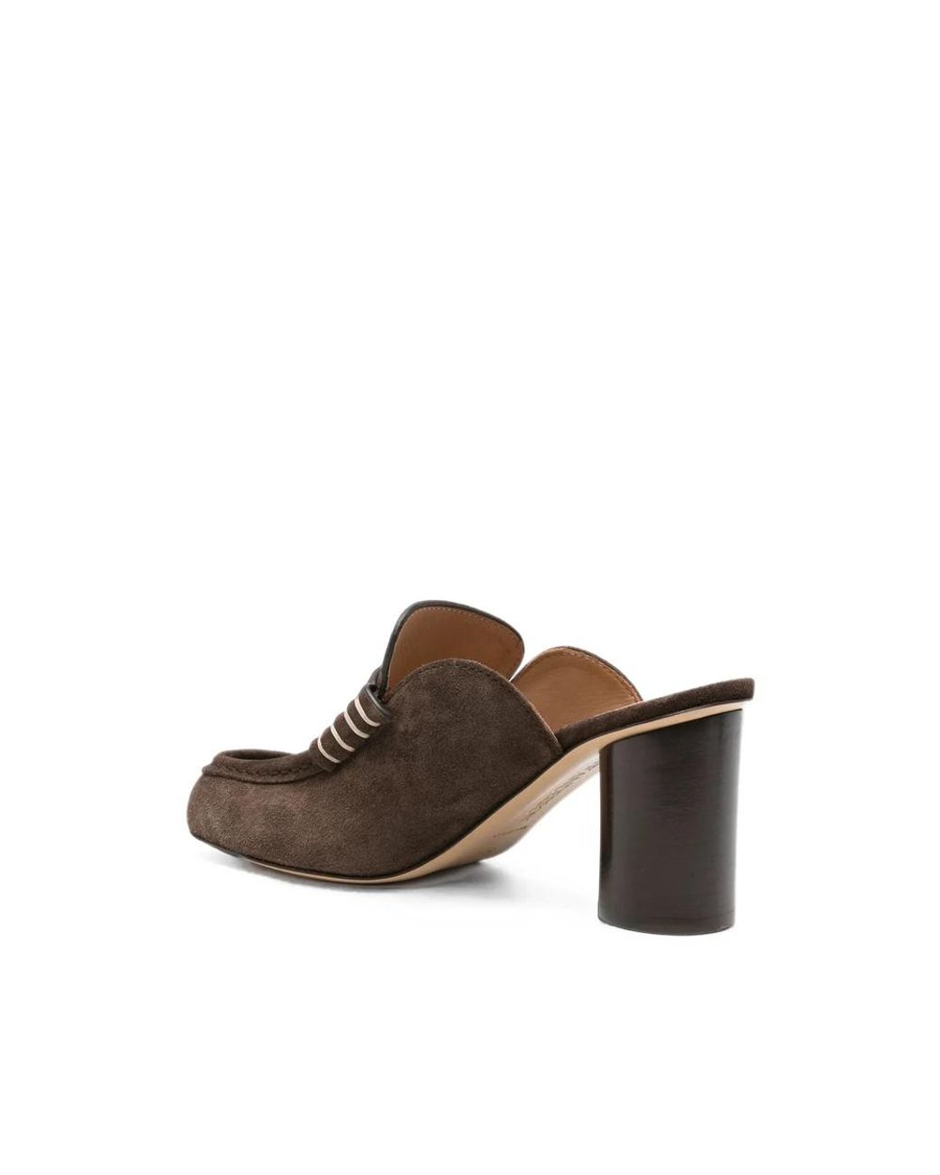 J.W. Anderson Brown Heeled Mules