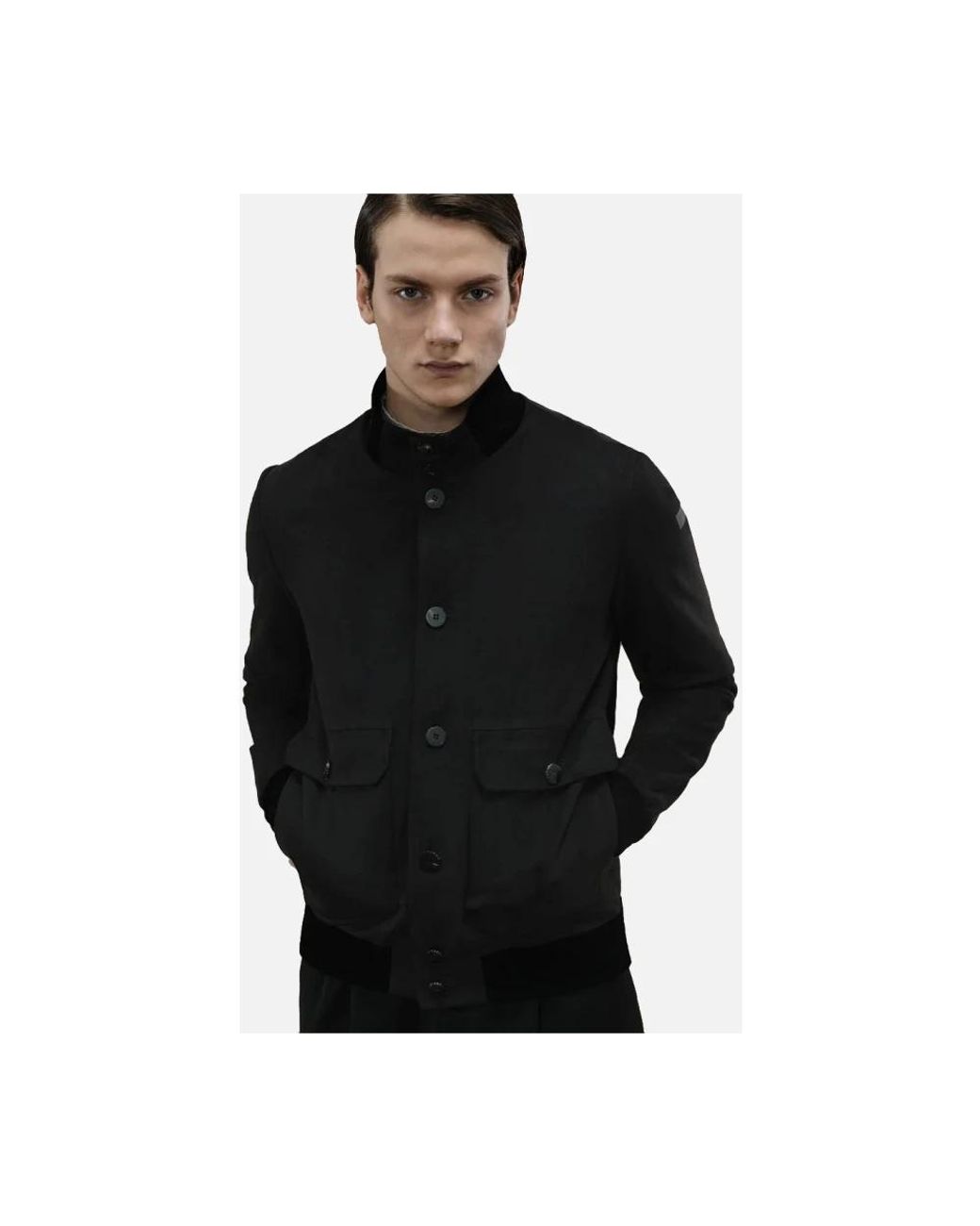 Light Jackets Rrd de hombre de color Black