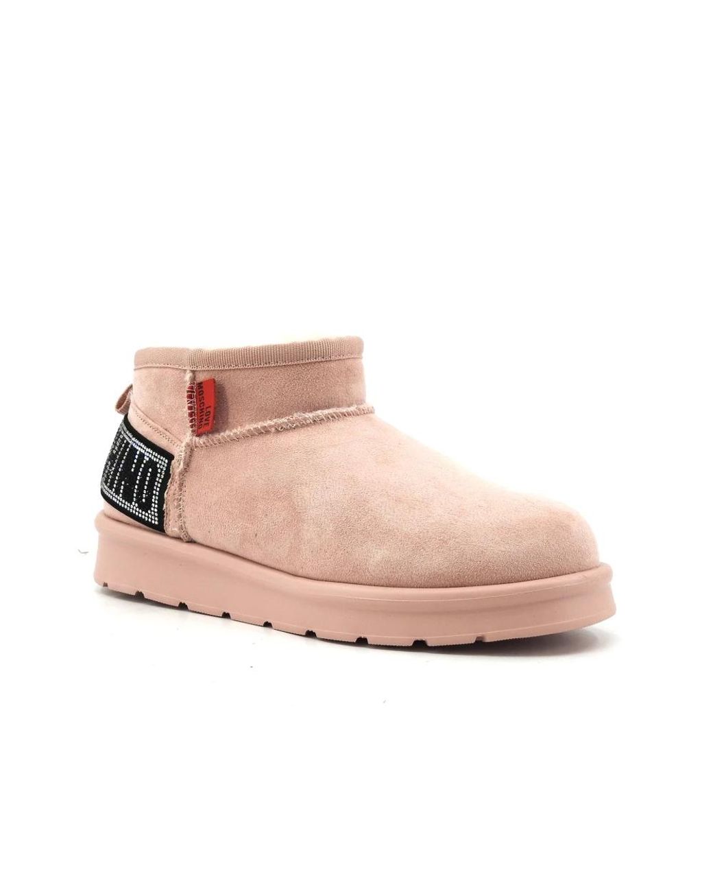 Love Moschino Pink Winter Boots