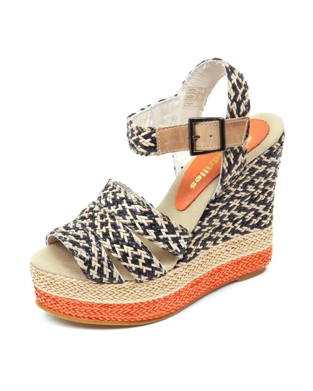 Espadrilles Brown Wedges