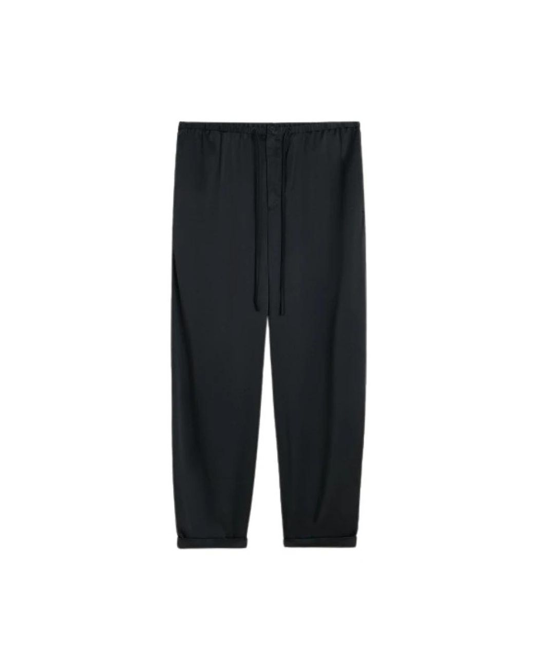 By Malene Birger Black Straight Trousers