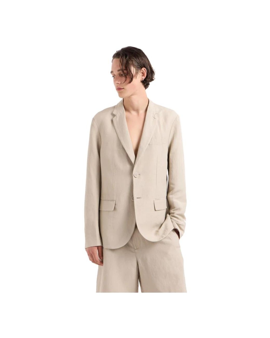 ARMANI EXCHANGE Natural Blazers for men