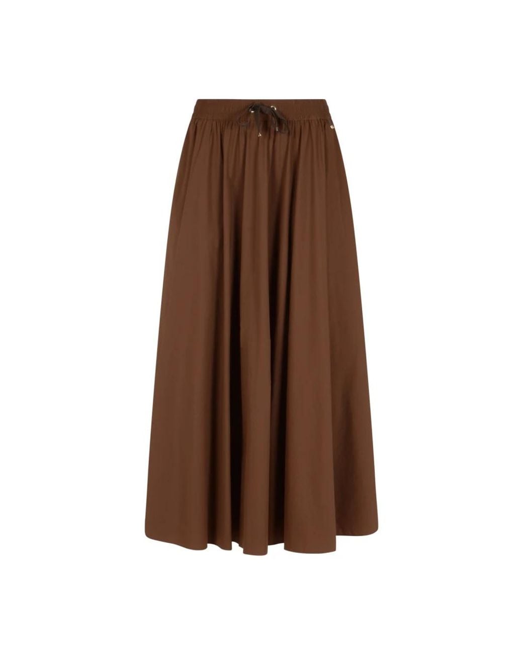 Herno Brown Midi Skirts