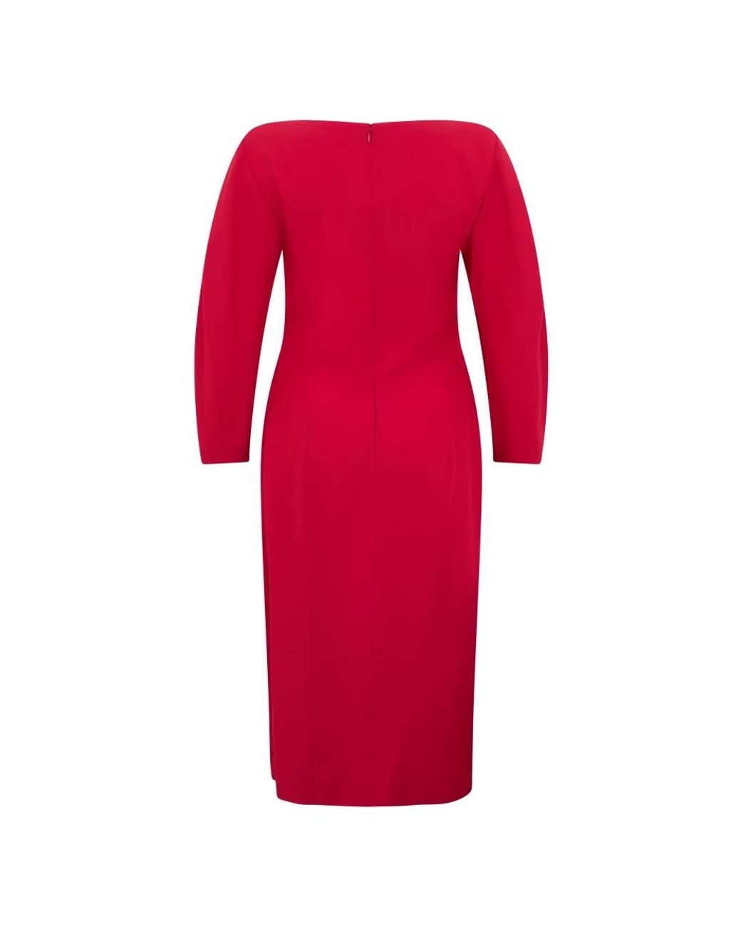 Alberta Ferretti Red Midi Dresses