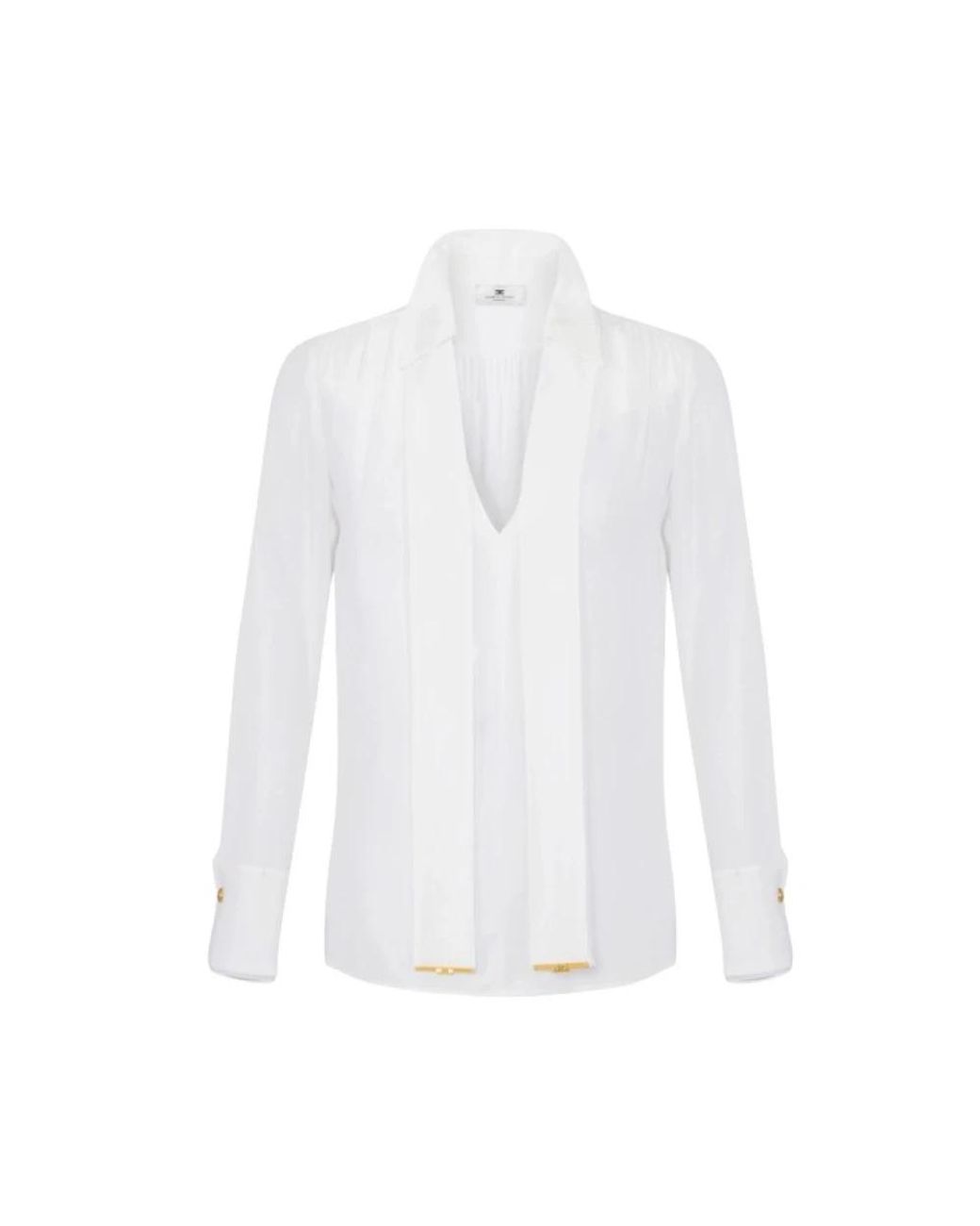 Elisabetta Franchi White Blouses