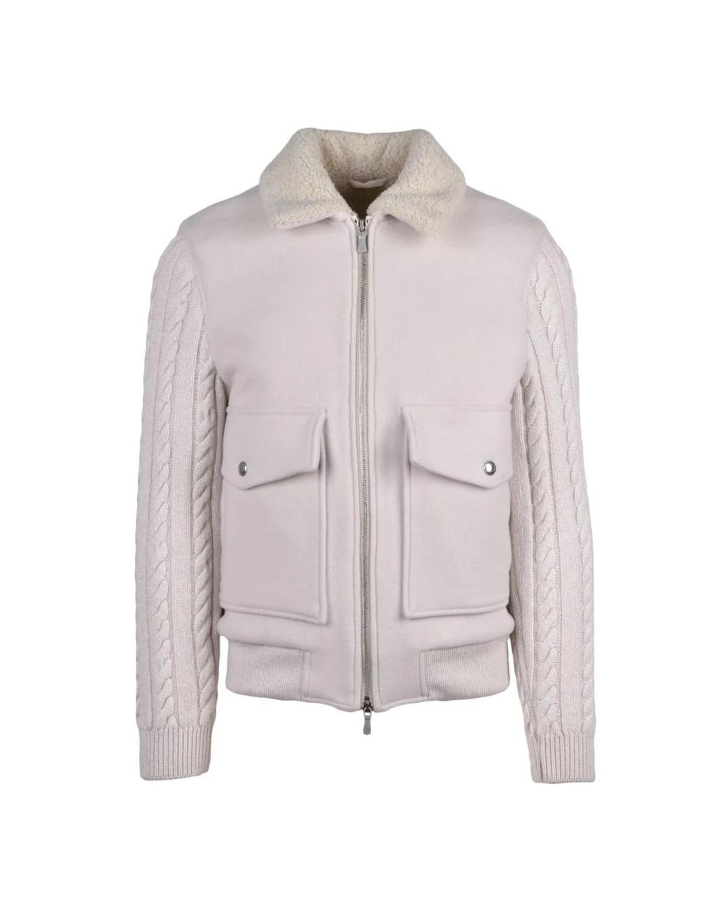 Cardigans Eleventy de hombre de color Gray