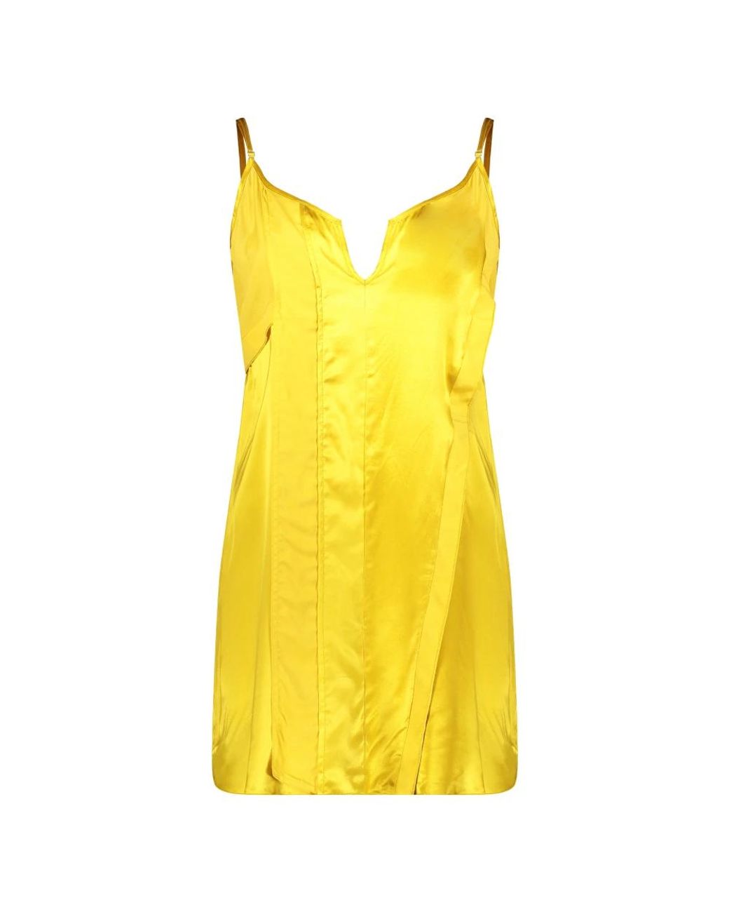 DIESEL Yellow Short Dresses